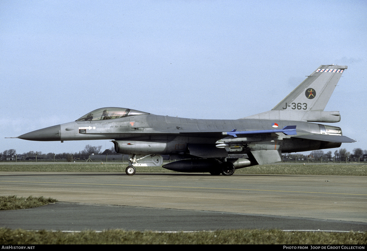 Aircraft Photo of J-363 | General Dynamics F-16A Fighting Falcon | Netherlands - Air Force | AirHistory.net #812841