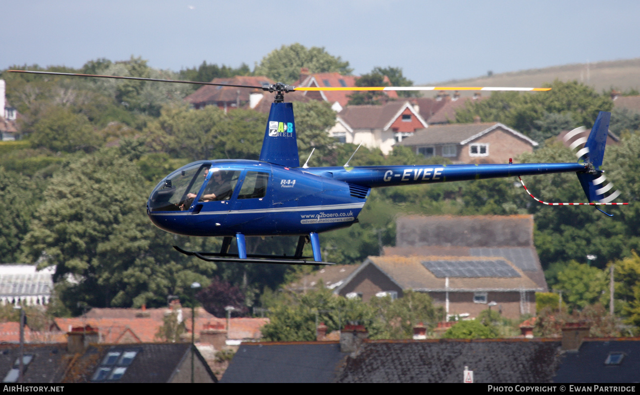Aircraft Photo of G-EVEE | Robinson R-44 Raven | A2B Heli Charters | AirHistory.net #812845