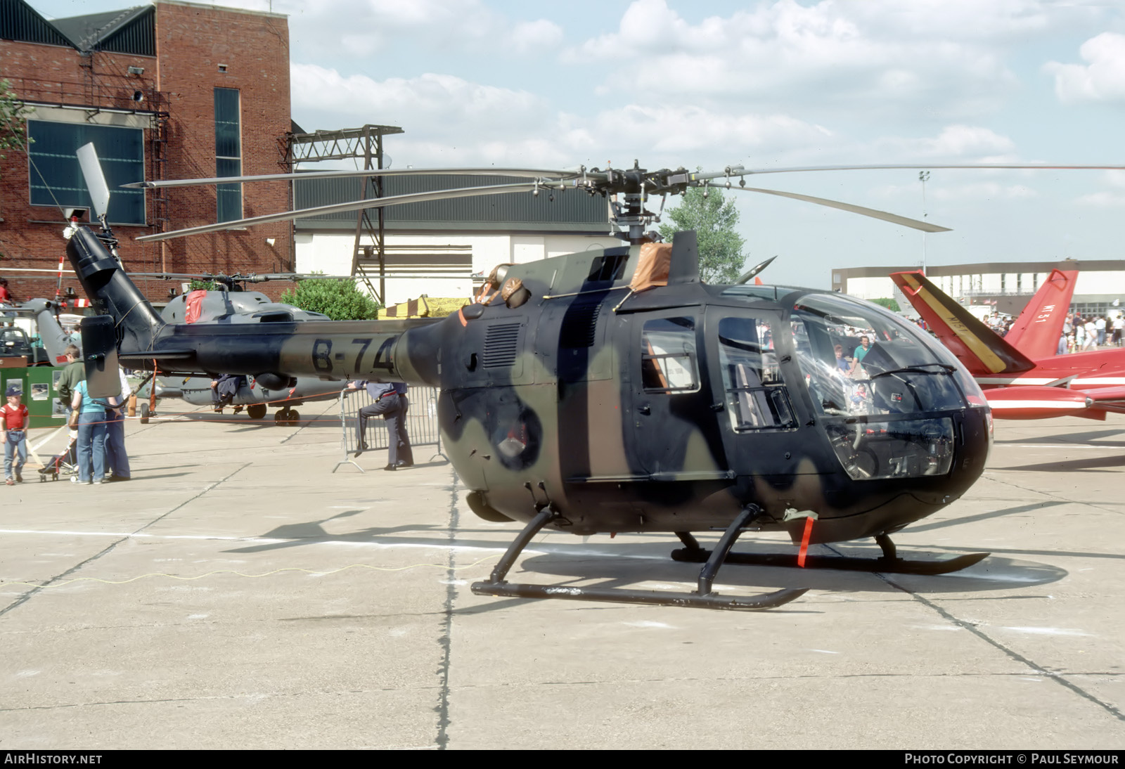 Aircraft Photo of B-74 | MBB BO-105CB | Netherlands - Air Force | AirHistory.net #812851