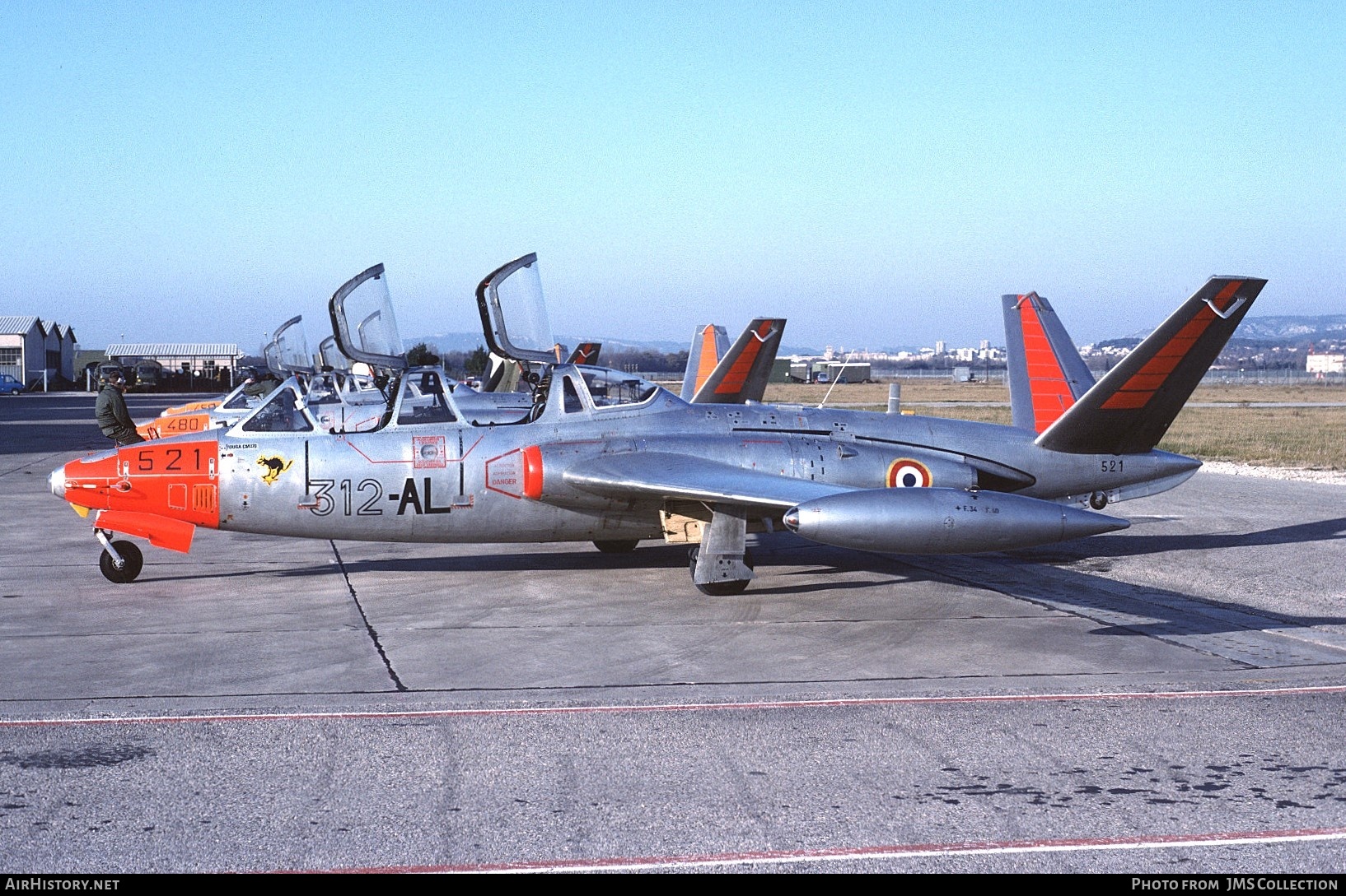 Aircraft Photo of 521 | Fouga CM-170R Magister | France - Air Force | AirHistory.net #812870