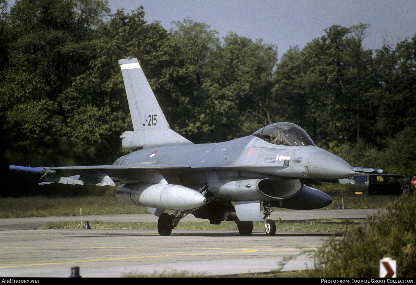 Aircraft Photo of J-215 | General Dynamics F-16A Fighting Falcon | Netherlands - Air Force | AirHistory.net #812883