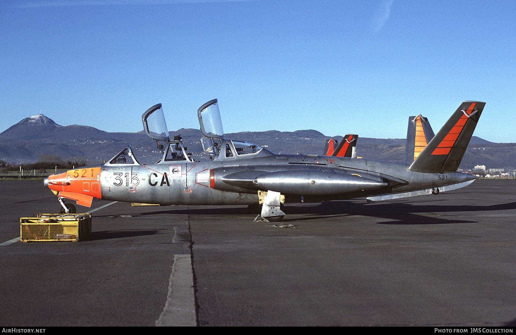 Aircraft Photo of 521 | Fouga CM-170R Magister | France - Air Force | AirHistory.net #812897