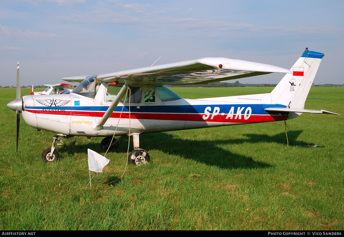 Aircraft Photo of SP-AKO | Cessna 152 | Aeroklub Aviator | AirHistory.net #812900