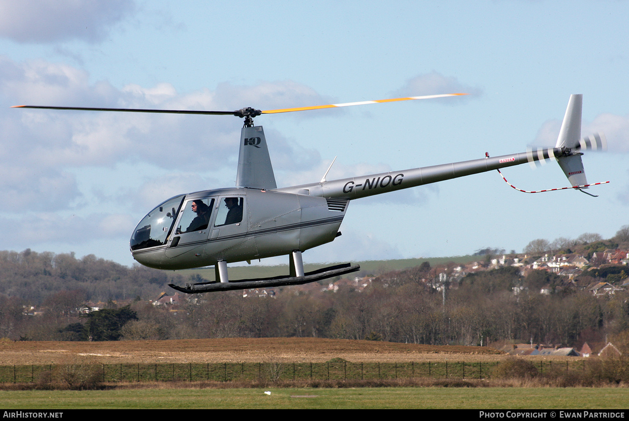 Aircraft Photo of G-NIOG | Robinson R-44 Clipper II | HQ Aviation | AirHistory.net #812901