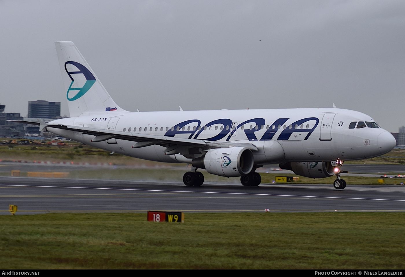 Aircraft Photo of S5-AAX | Airbus A319-111 | Adria Airways | AirHistory.net #812902