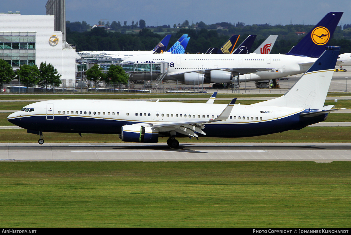 Aircraft Photo of N522NR | Boeing 737-8ZE | AirHistory.net #812932