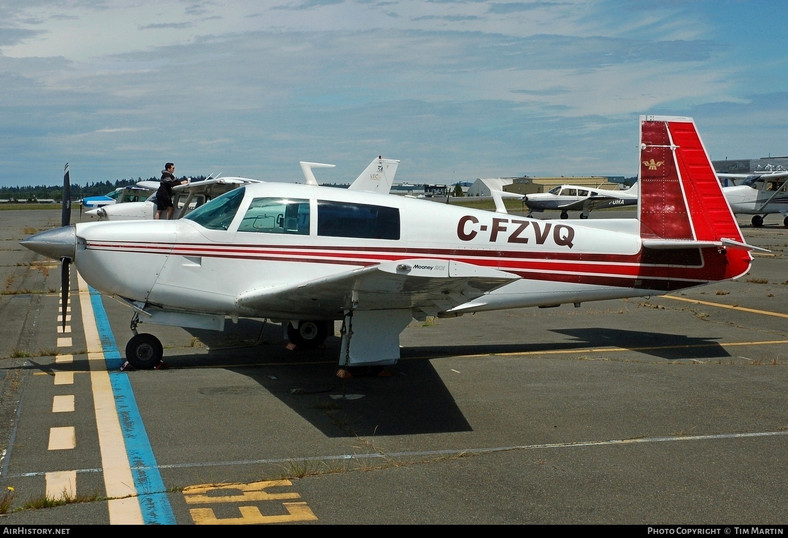 Aircraft Photo of C-FZVQ | Mooney M-20J 201 | AirHistory.net #812958