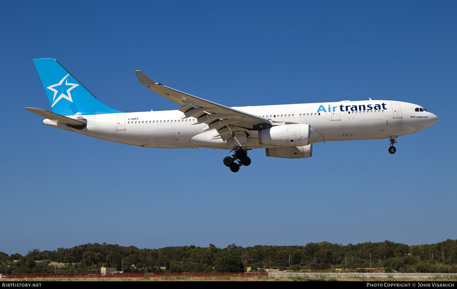 Aircraft Photo of C-GUFZ | Airbus A330-243 | Air Transat | AirHistory.net #812966