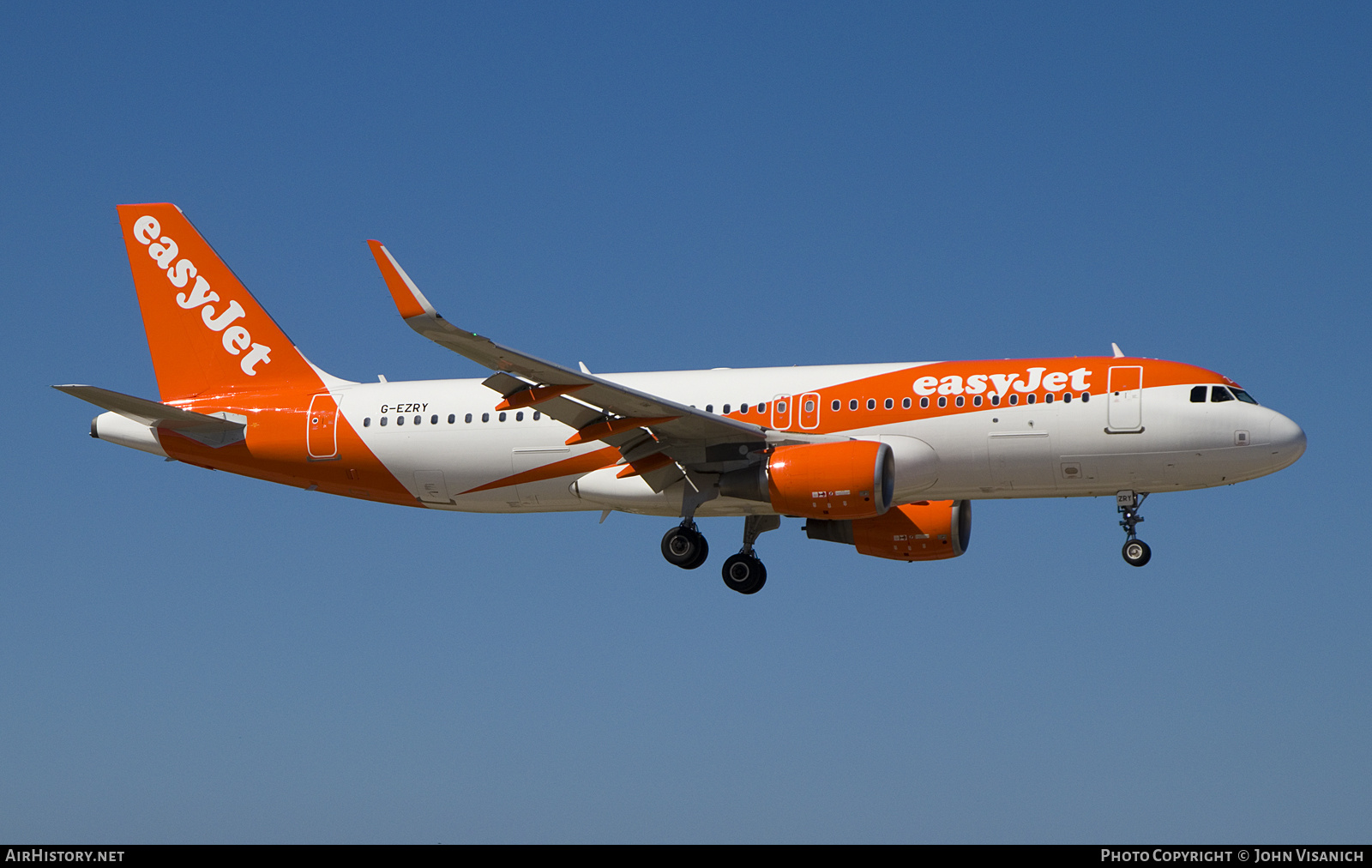 Aircraft Photo of G-EZRY | Airbus A320-214 | EasyJet | AirHistory.net #812967