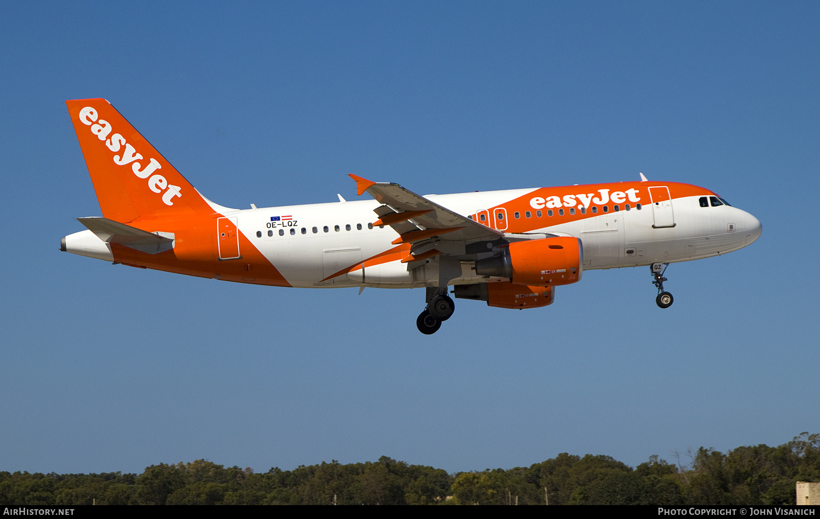 Aircraft Photo of OE-LQZ | Airbus A319-111 | EasyJet | AirHistory.net #812973