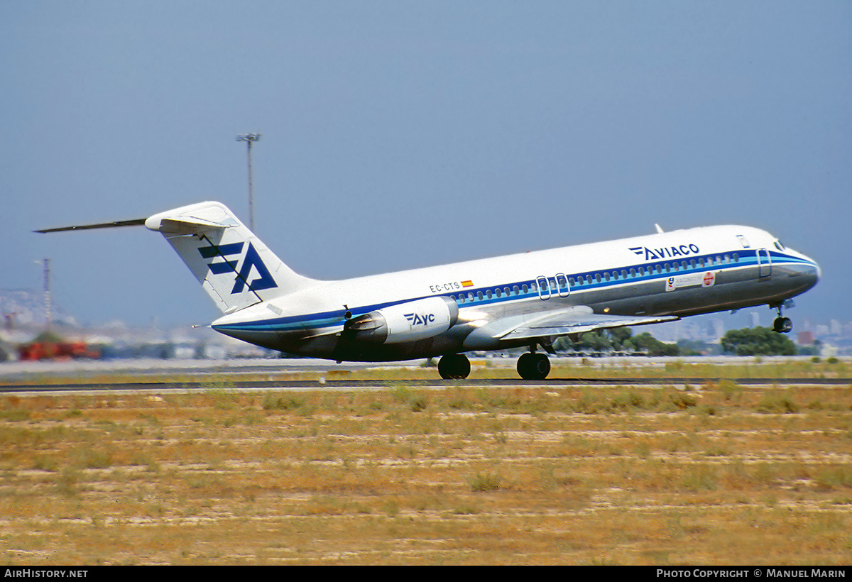Aircraft Photo of EC-CTS | McDonnell Douglas DC-9-34CF | Aviaco | AirHistory.net #812980
