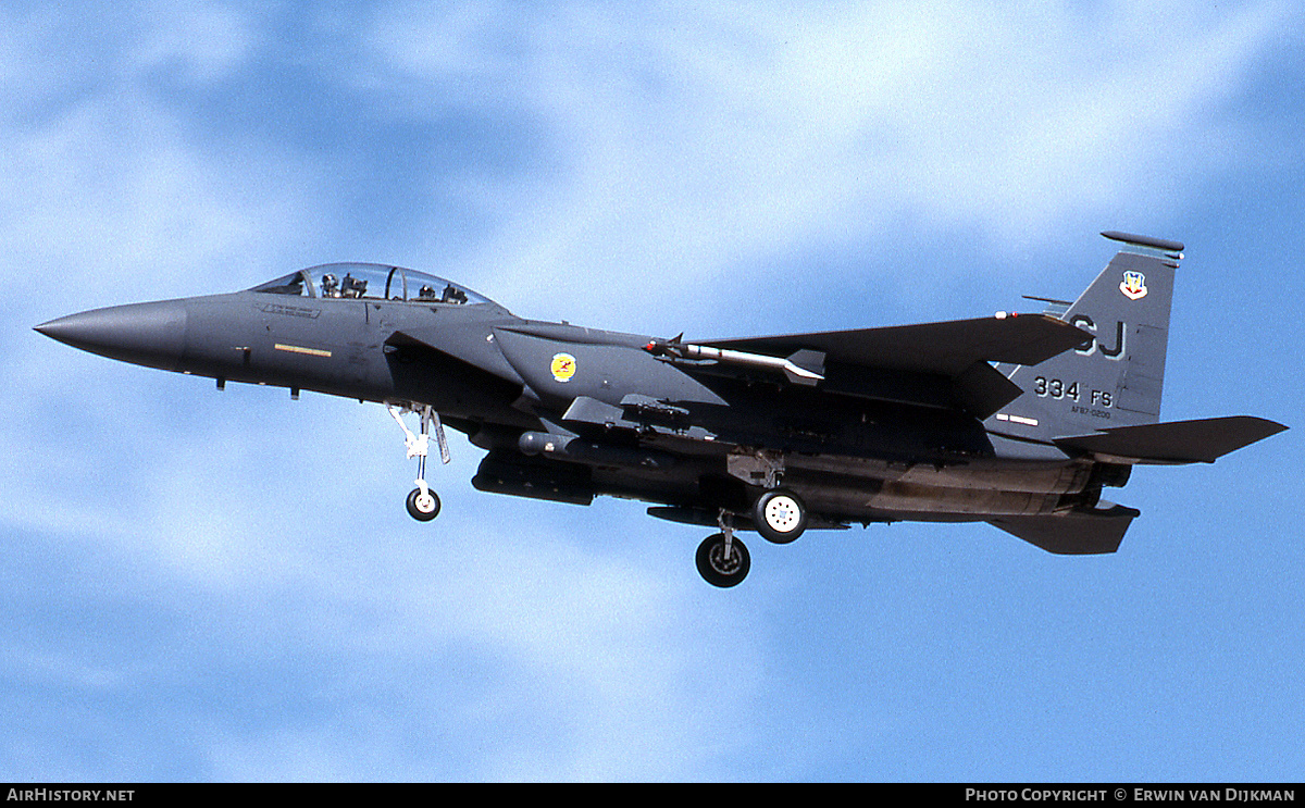 Aircraft Photo of 87-0200 / AF87-200 | Boeing F-15E Strike Eagle | USA - Air Force | AirHistory.net #812987