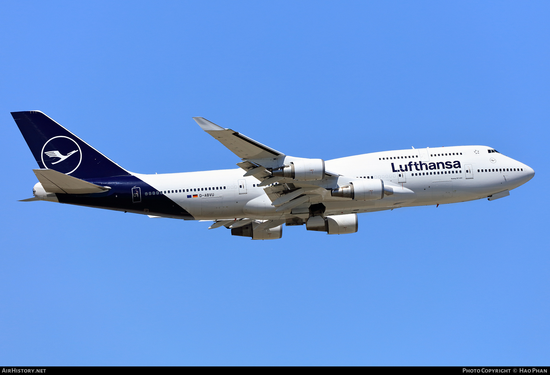 Aircraft Photo of D-ABVU | Boeing 747-430 | Lufthansa | AirHistory.net #812990