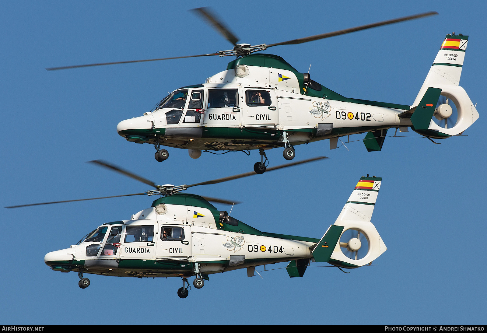 Aircraft Photo of HU.30-02 / 10084 | Eurocopter AS-365N-3 Dauphin 2 | Spain - Guardia Civil | AirHistory.net #812993