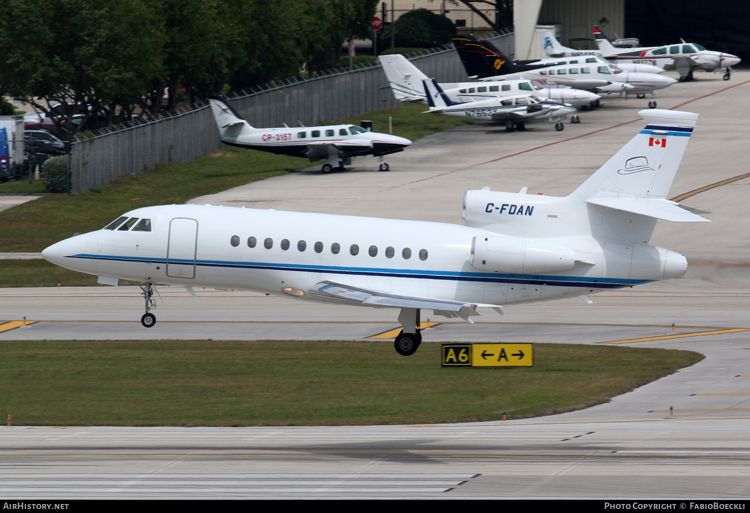 Aircraft Photo of C-FDAN | Dassault Falcon 900 | AirHistory.net #813001