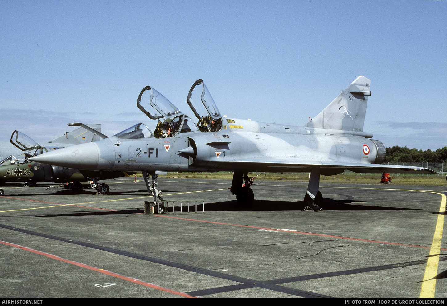 Aircraft Photo of 512 | Dassault Mirage 2000B | France - Air Force | AirHistory.net #813023