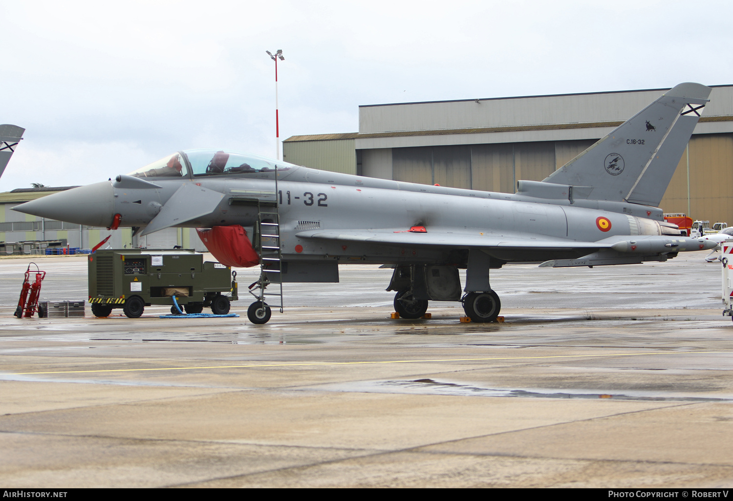 Aircraft Photo of C.16-32 | Eurofighter EF-2000 Typhoon | Spain - Air Force | AirHistory.net #813024