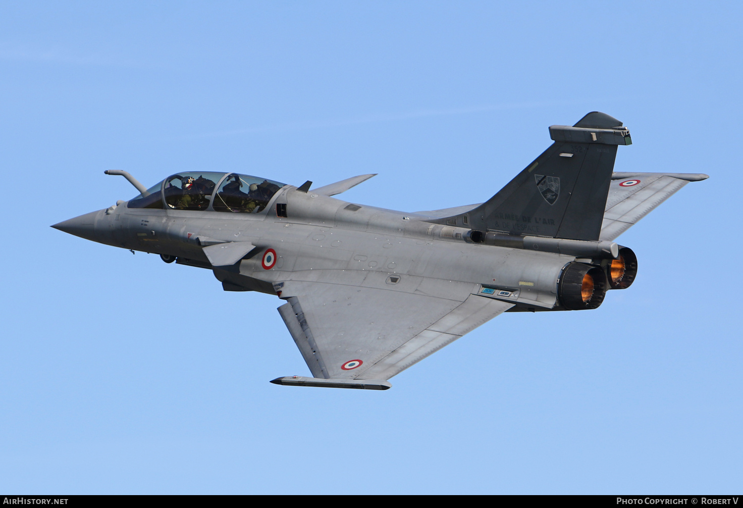 Aircraft Photo of 352 | Dassault Rafale B | France - Air Force | AirHistory.net #813036
