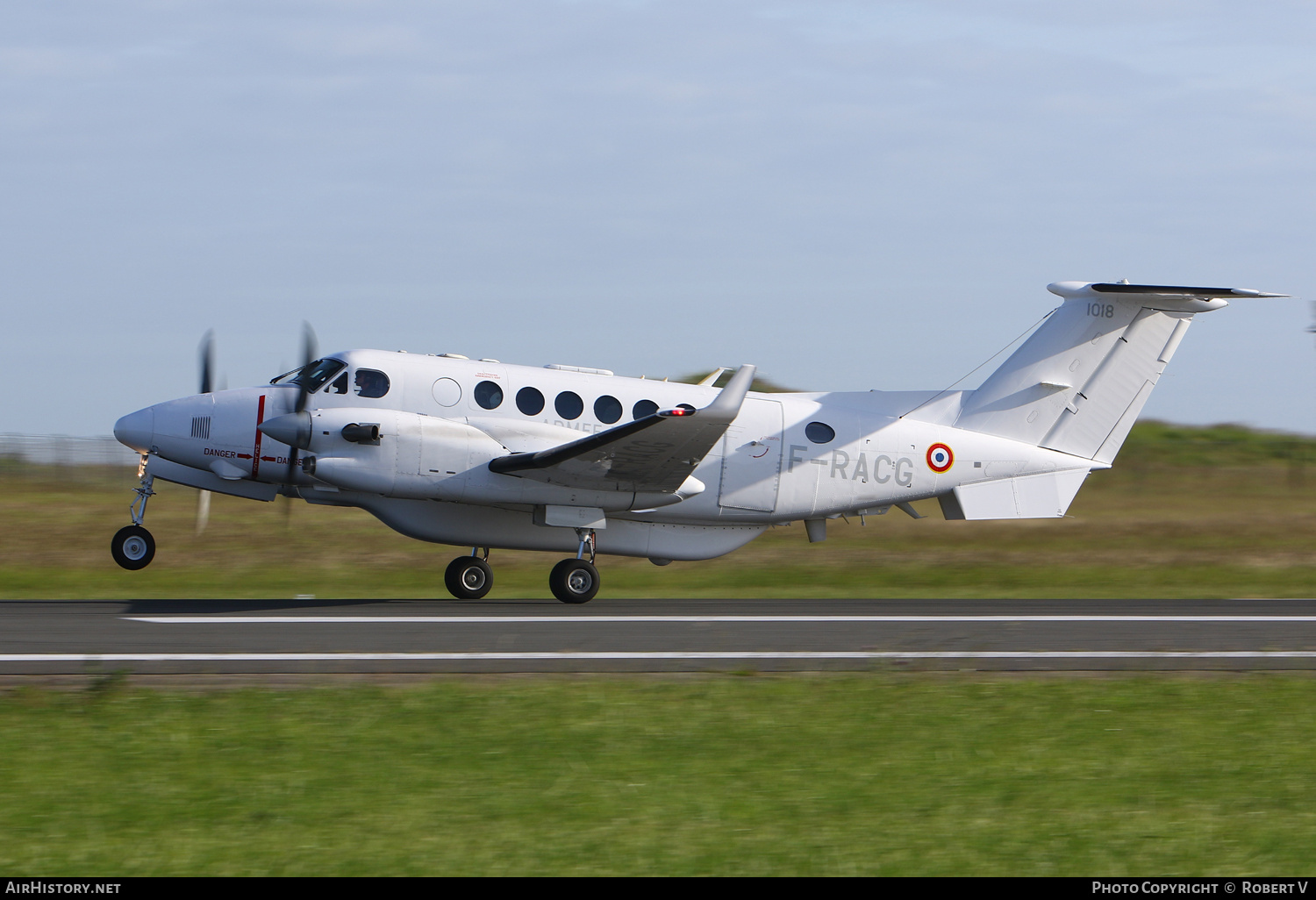 Aircraft Photo of 1018 / F-RACG | Beechcraft 350ER/ALSR Vador | France - Air Force | AirHistory.net #813046
