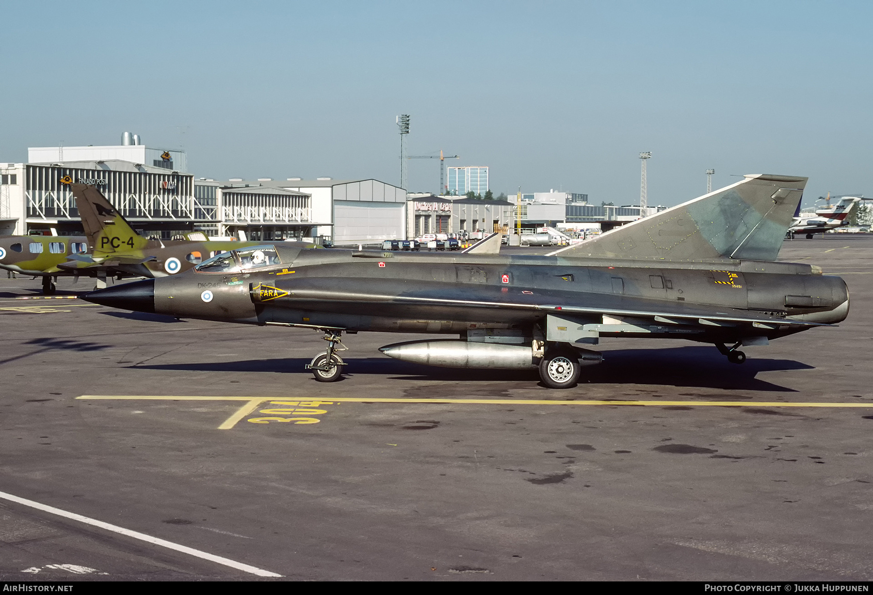 Aircraft Photo of DK-245 | Saab J35FS Draken | Finland - Air Force | AirHistory.net #813065