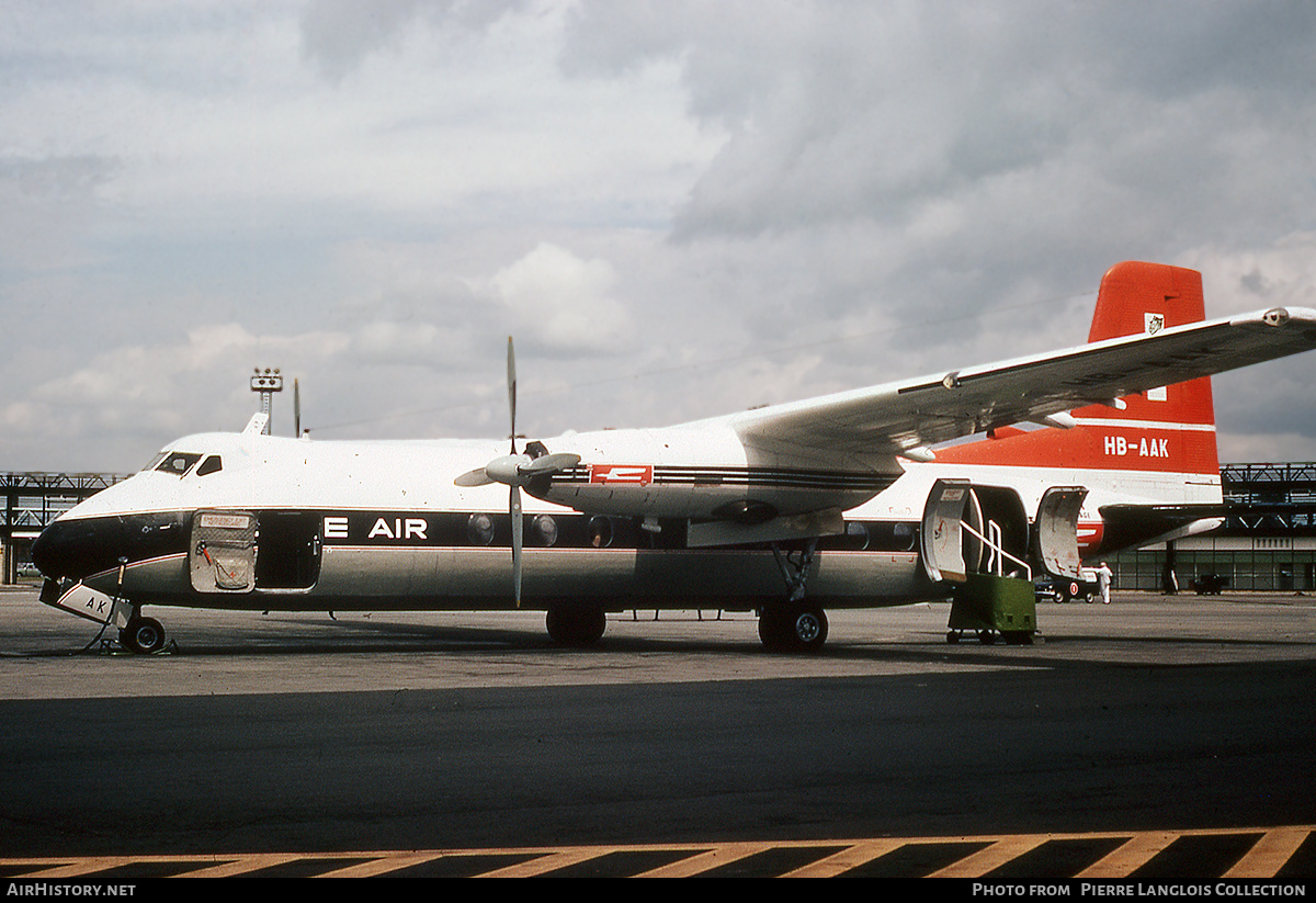 Aircraft Photo of HB-AAK | Handley Page HPR-7 Herald 210 | Globe Air | AirHistory.net #813084