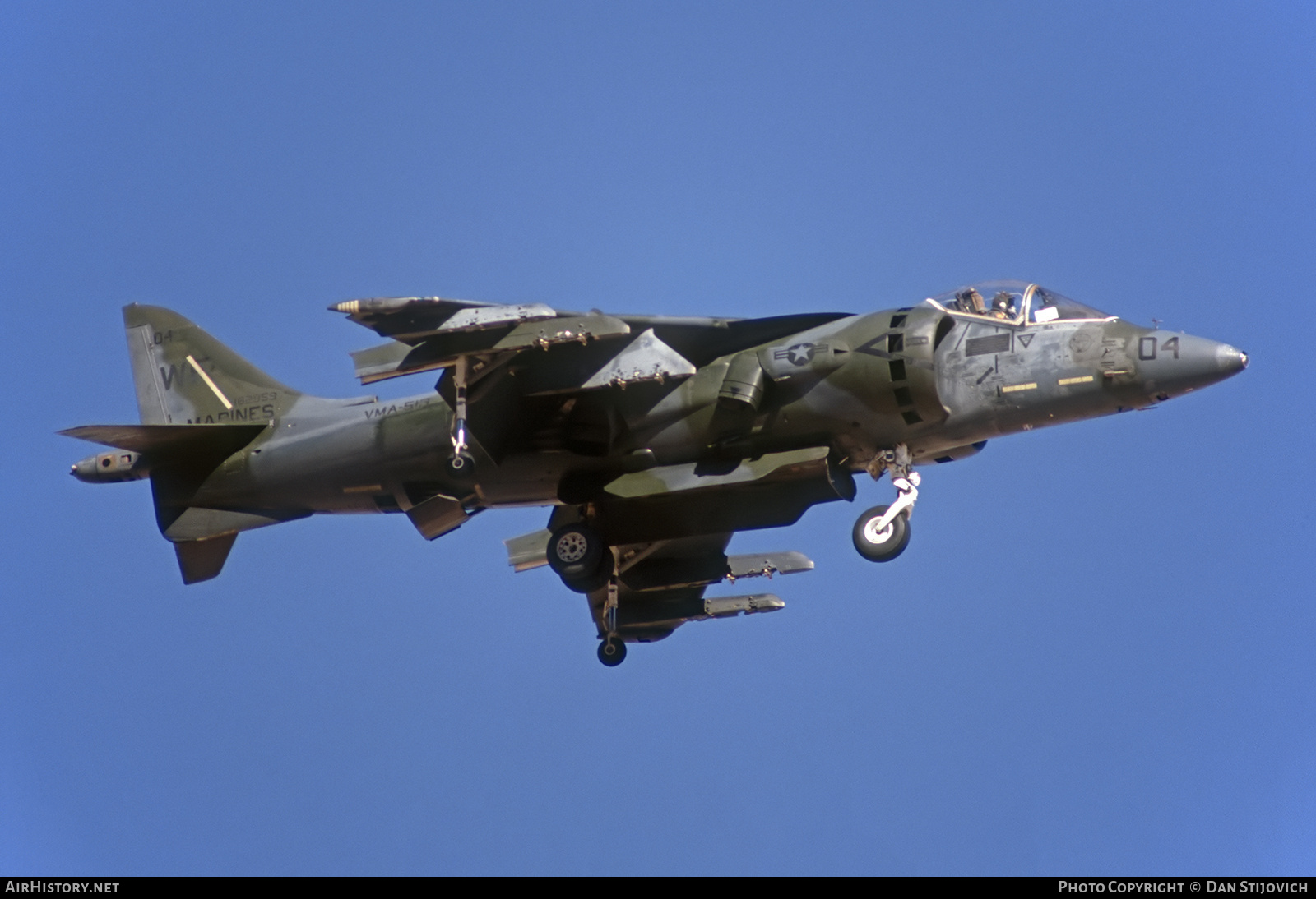 Aircraft Photo of 162959 | McDonnell Douglas AV-8B Harrier II | USA - Marines | AirHistory.net #813099