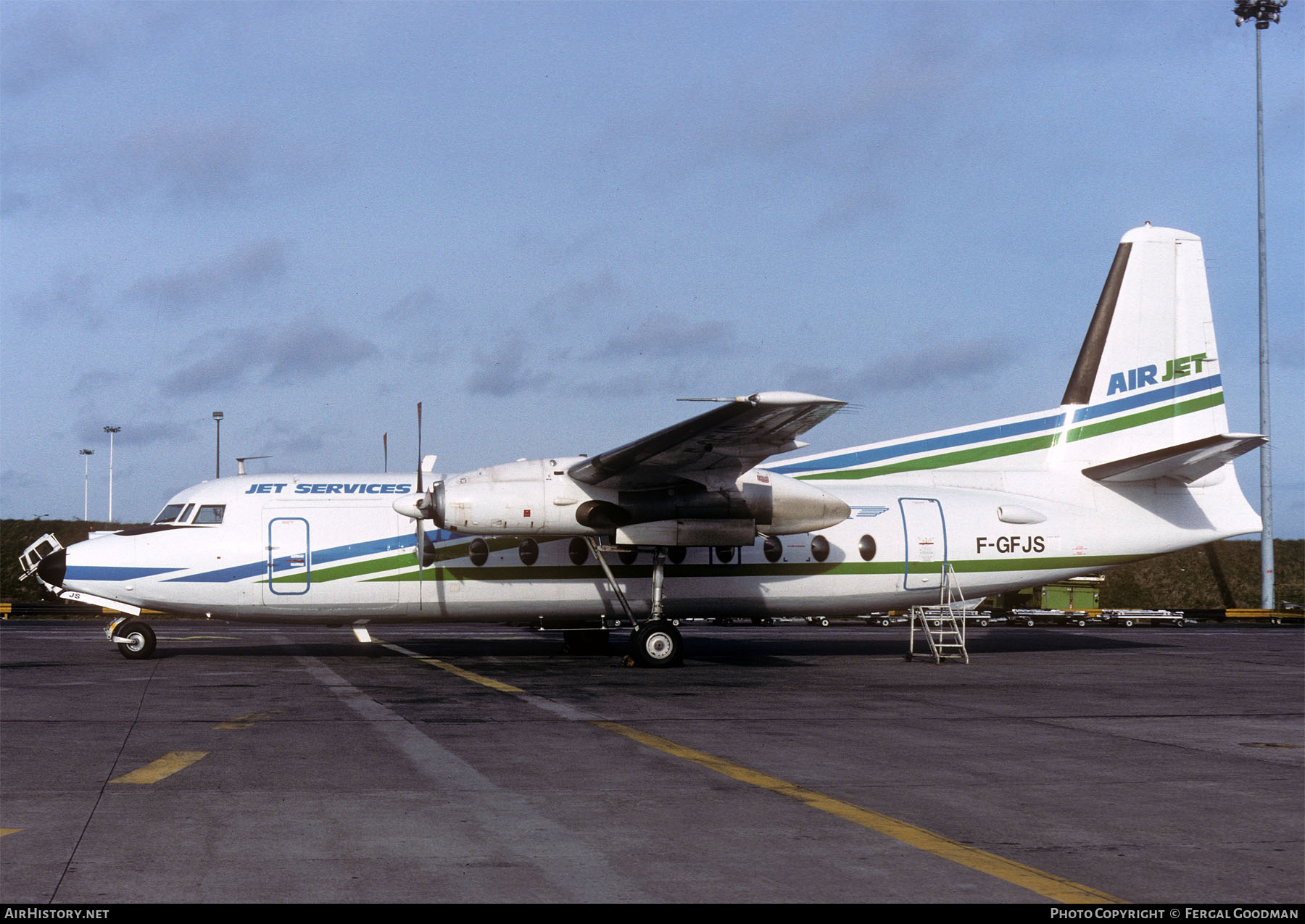 Aircraft Photo of F-GFJS | Fokker F27-600 Friendship | Air Jet | AirHistory.net #813116