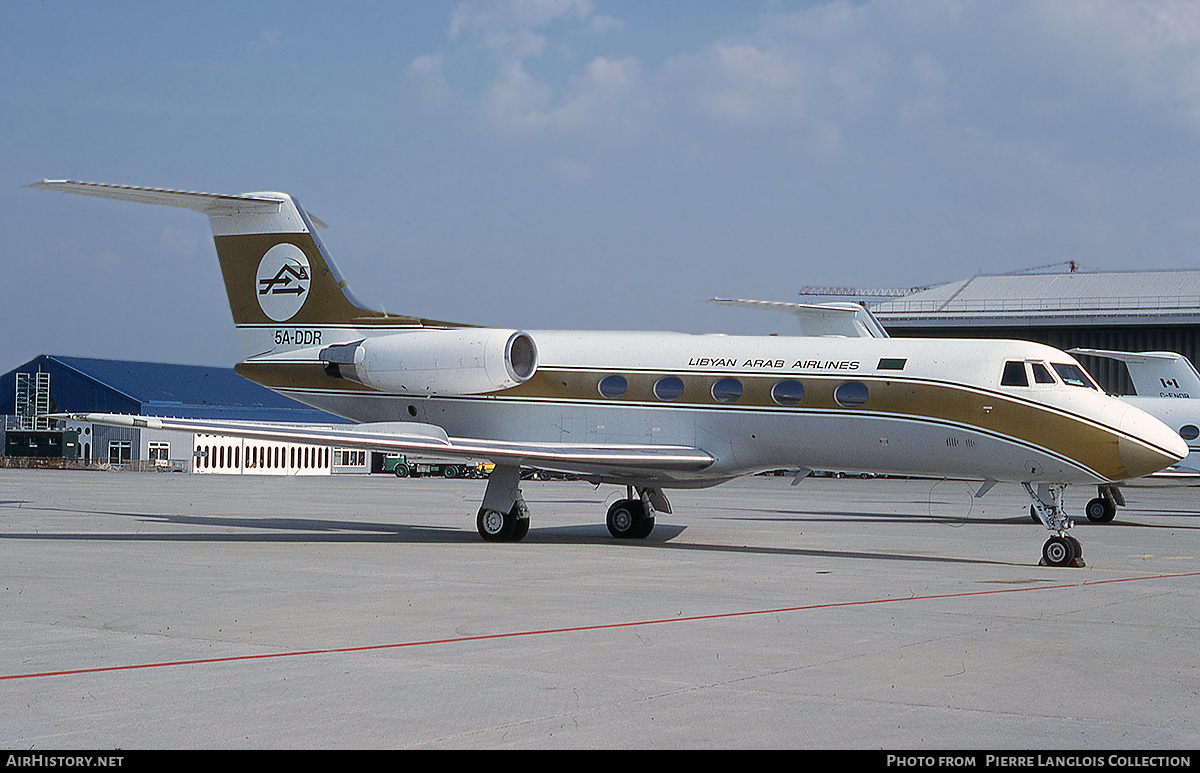 Aircraft Photo of 5A-DDR | Grumman American G-1159 Gulfstream II | Libyan Arab Airlines | AirHistory.net #813130