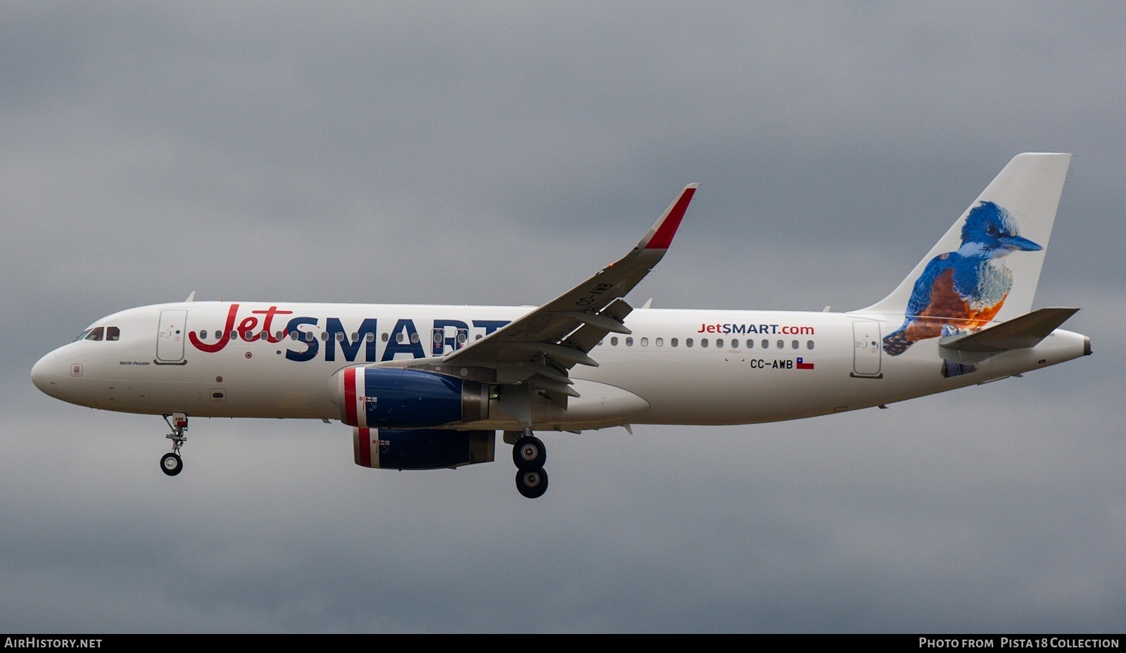 Aircraft Photo of CC-AWB | Airbus A320-232 | JetSmart | AirHistory.net #813146