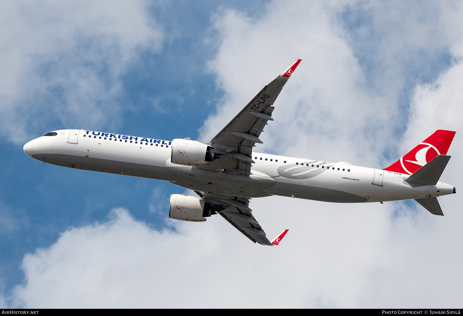 Aircraft Photo of TC-LPO | Airbus A321-271NX | Turkish Airlines | AirHistory.net #813158