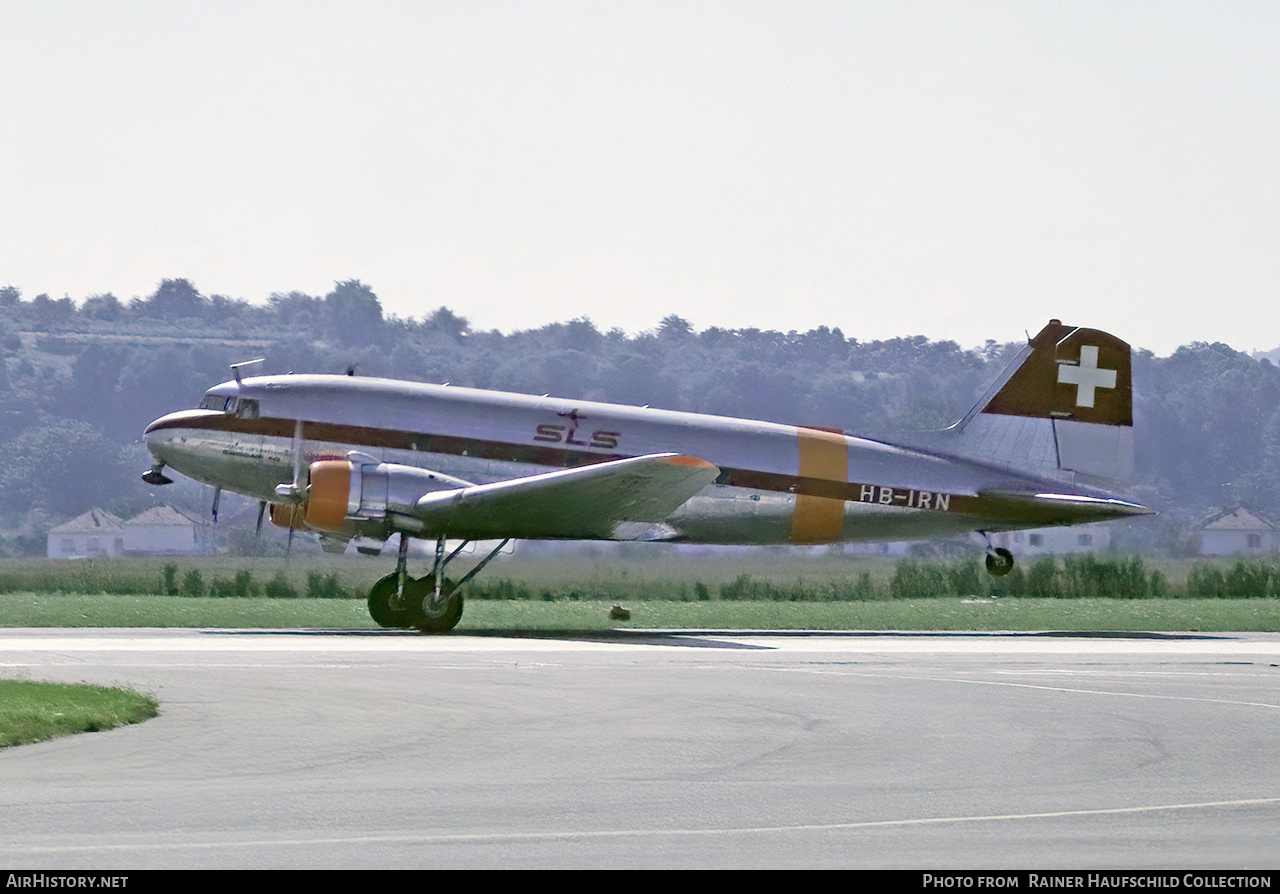 Aircraft Photo of HB-IRN | Douglas C-47B Skytrain | SLS - Schweizerische Luftverkehrsschule | AirHistory.net #813161