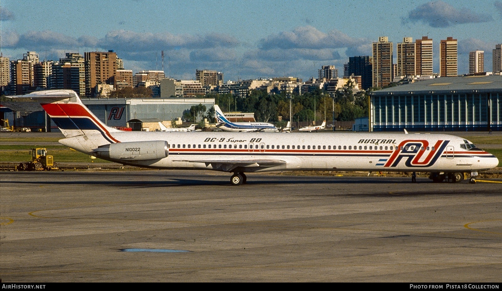 Aircraft Photo of N10022 | McDonnell Douglas MD-81 (DC-9-81) | Austral Líneas Aéreas | AirHistory.net #813163