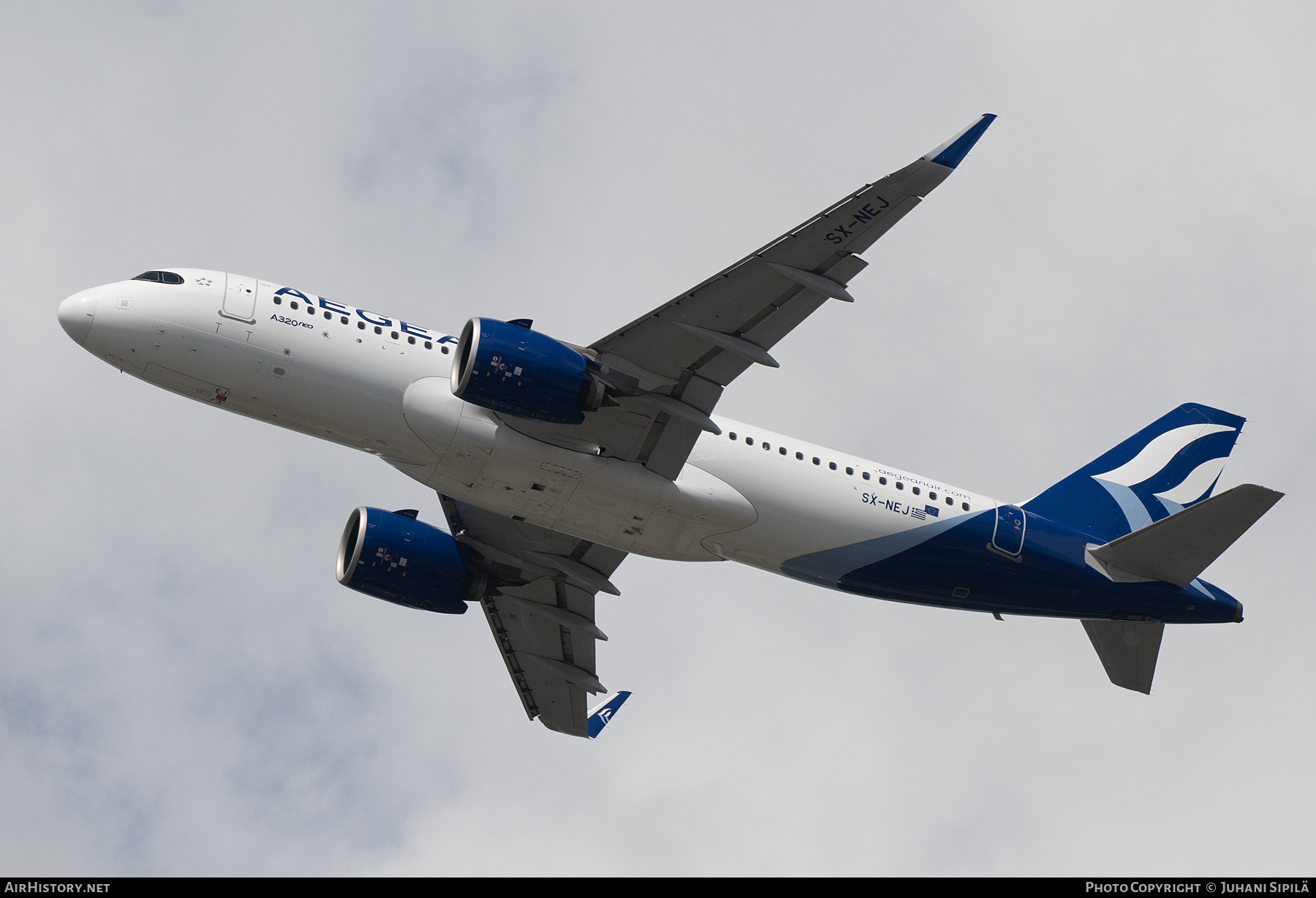Aircraft Photo of SX-NEJ | Airbus A320-271N | Aegean Airlines | AirHistory.net #813164