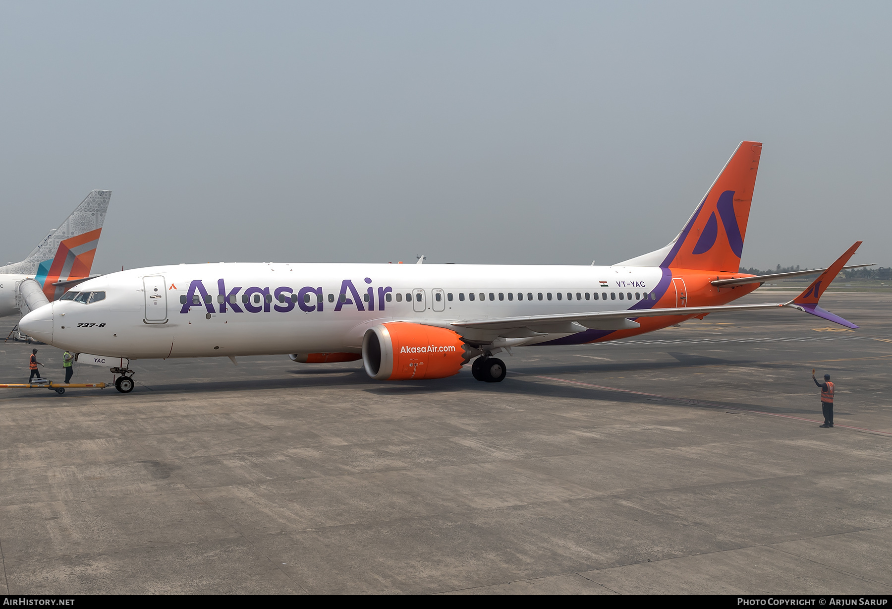 Aircraft Photo of VT-YAC | Boeing 737-8 Max 8 | Akasa Air | AirHistory.net #813165