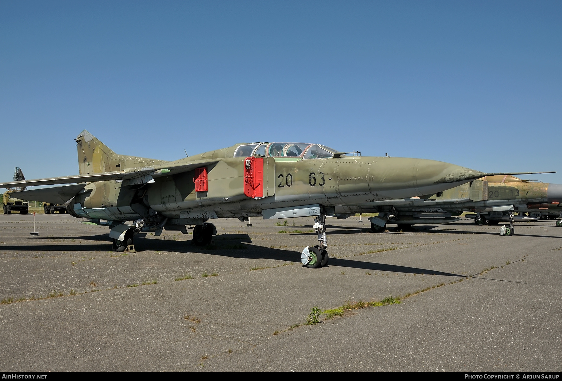 Aircraft Photo of 2063 | Mikoyan-Gurevich MiG-23UB | Germany - Air Force | AirHistory.net #813167