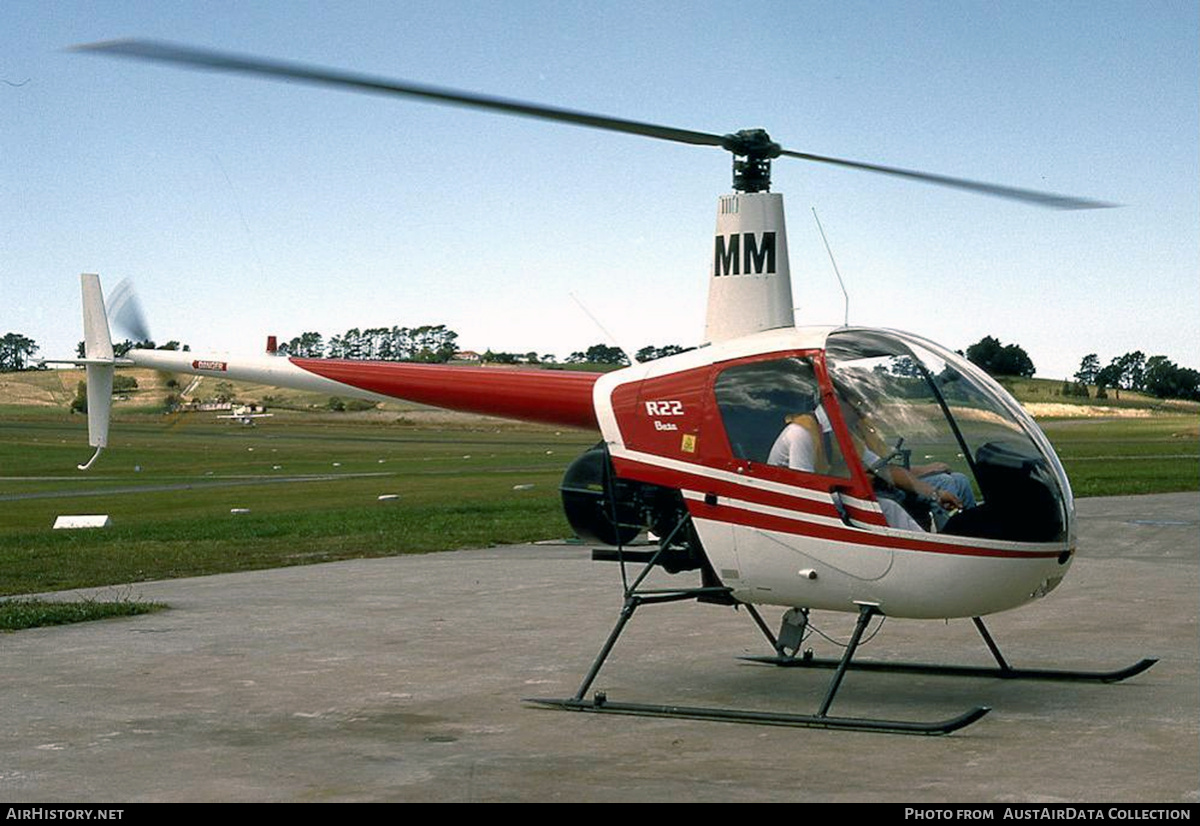 Aircraft Photo of ZK-HMM / MM | Robinson R-22 Beta | AirHistory.net #813173
