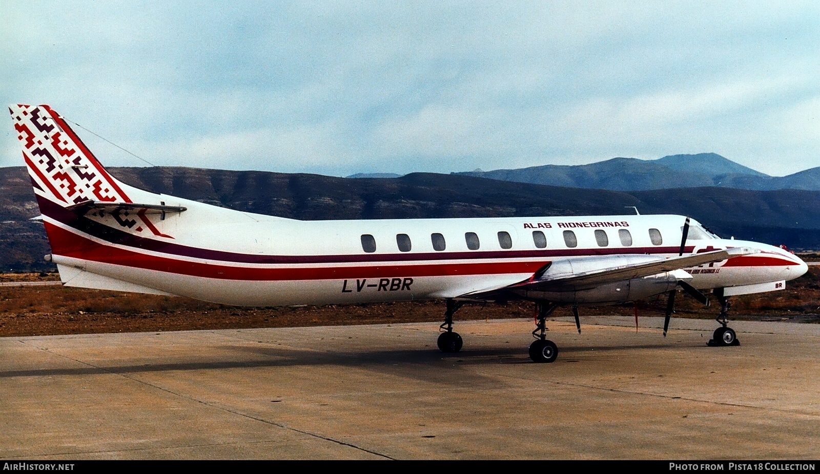 Aircraft Photo of LV-RBR | Fairchild Swearingen SA-227AC Metro III | SAP - Servicios Aéreos Patagónicos - Alas Rionegrinas | AirHistory.net #813181