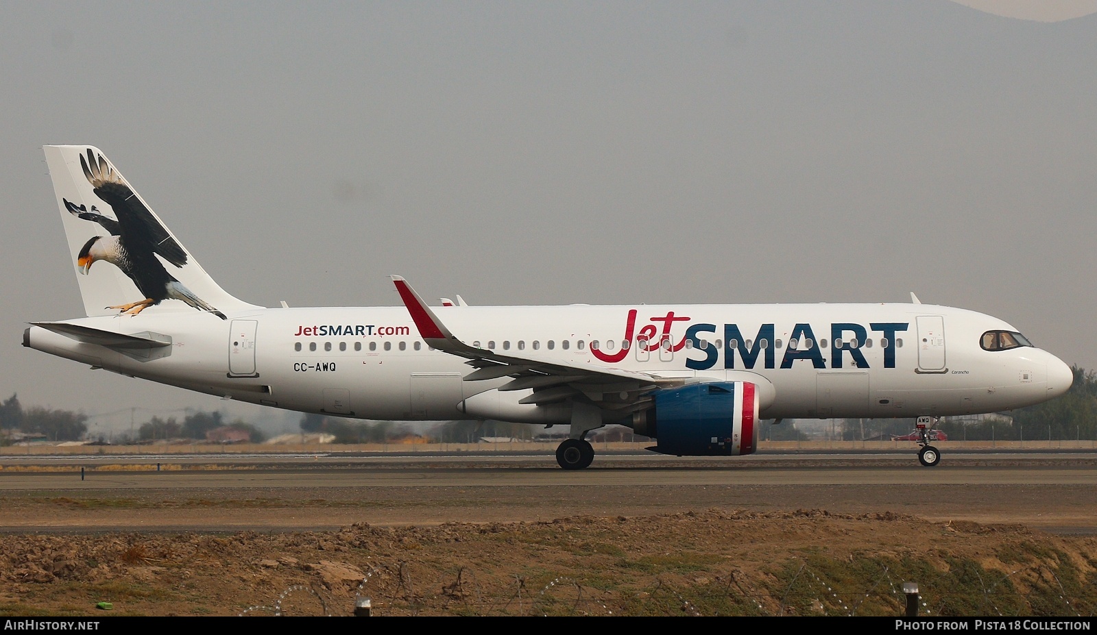 Aircraft Photo of CC-AWQ | Airbus A320-271N | JetSmart | AirHistory.net #813184