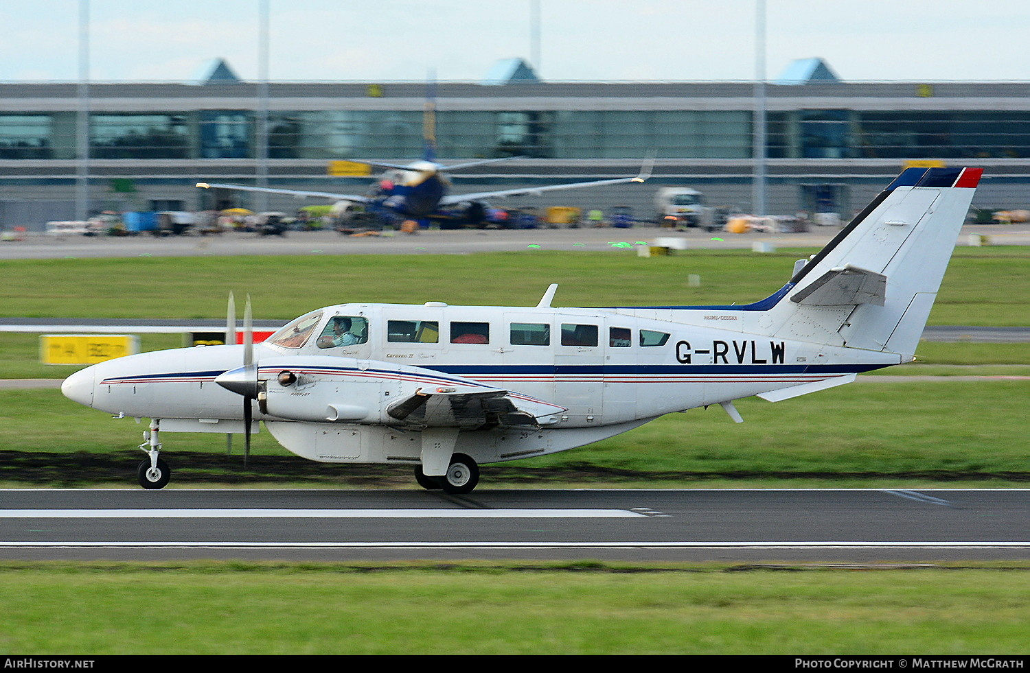 Aircraft Photo of G-RVLW | Reims F406 Caravan II | AirHistory.net #813186