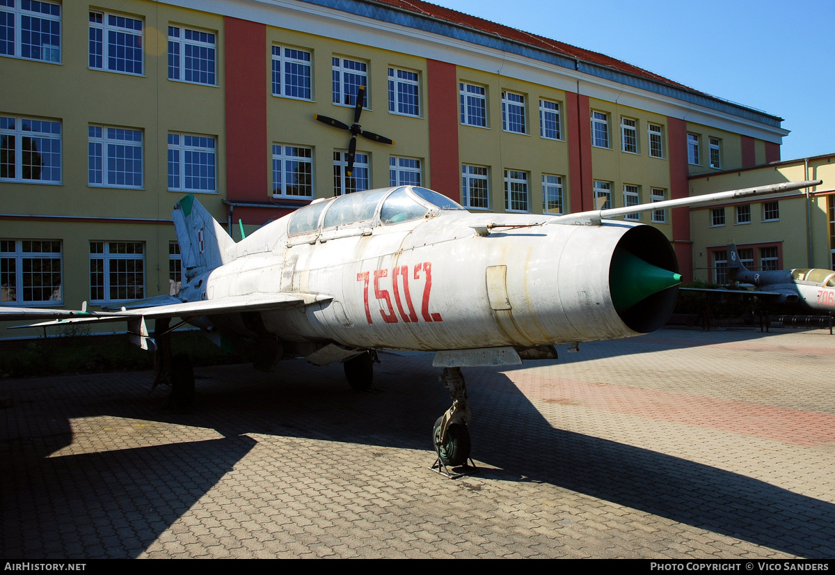 Aircraft Photo of 7502 | Mikoyan-Gurevich MiG-21UM | Poland - Air Force | AirHistory.net #813206