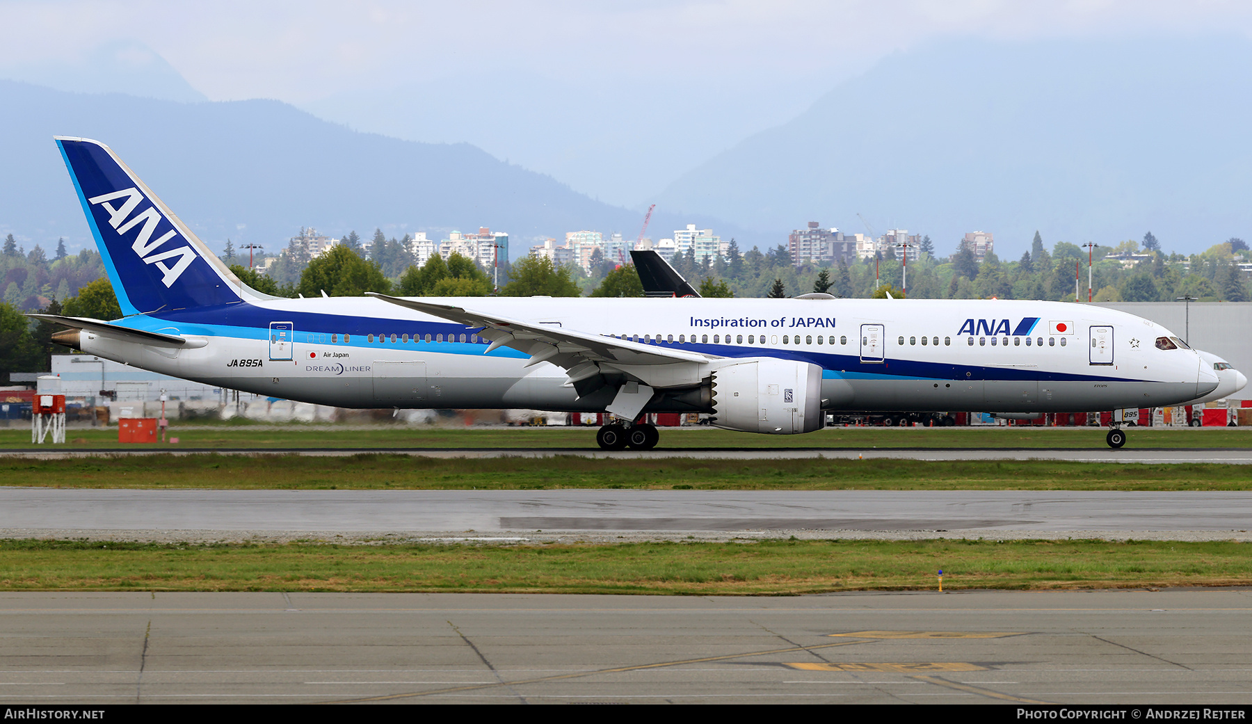 Aircraft Photo of JA895A | Boeing 787-9 Dreamliner | All Nippon Airways - ANA | AirHistory.net #813226