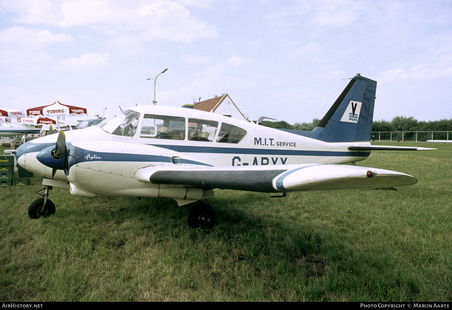 Aircraft Photo of G-APYX | Piper PA-23-250 Aztec | M.I.T. Service | AirHistory.net #813236