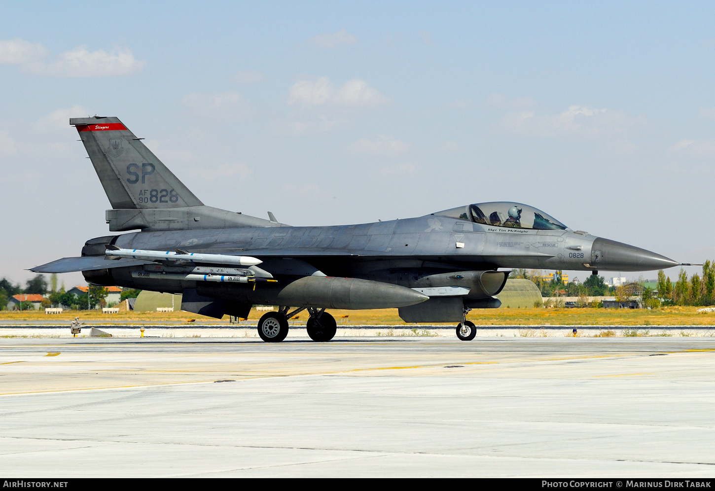 Aircraft Photo of 90-0828 / AF90-828 | General Dynamics F-16CM Fighting Falcon | USA - Air Force | AirHistory.net #813274