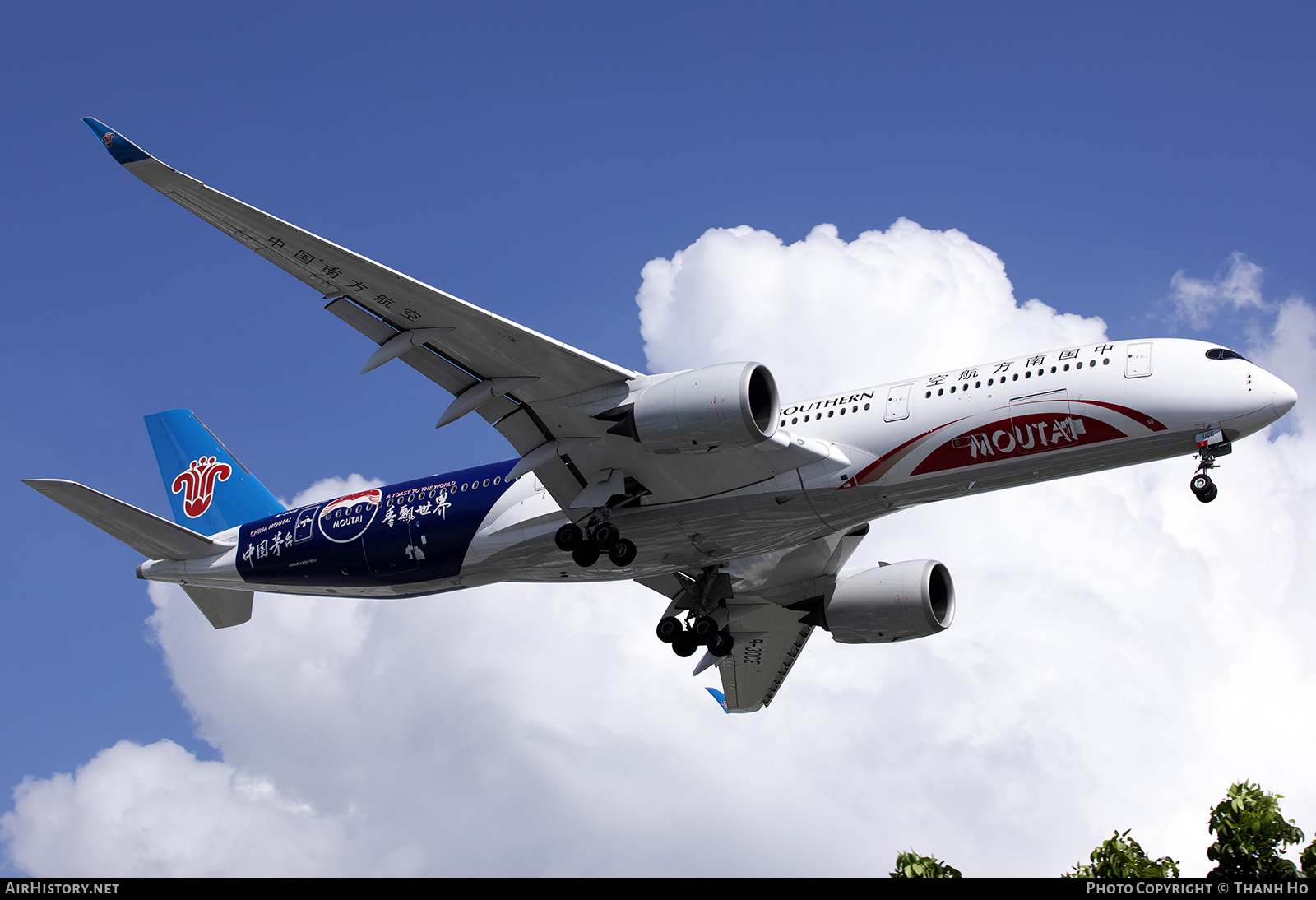 Aircraft Photo of B-30CE | Airbus A350-941 | China Southern Airlines | AirHistory.net #813277