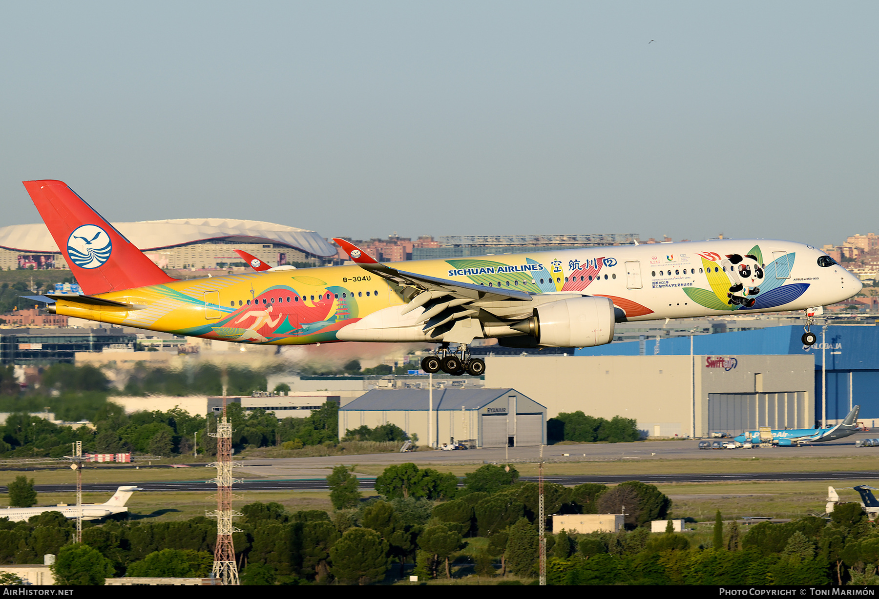 Aircraft Photo of B-304U | Airbus A350-941 | Sichuan Airlines | AirHistory.net #813281