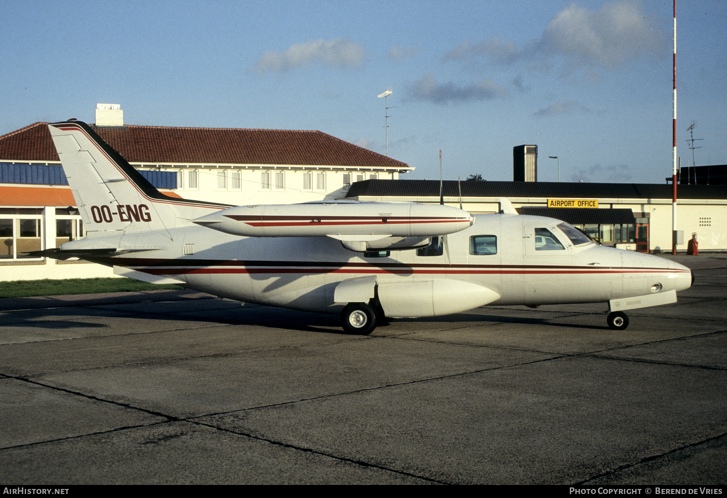 Aircraft Photo of OO-ENG | Mitsubishi MU-2M (MU-2B-26) | AirHistory.net #813296