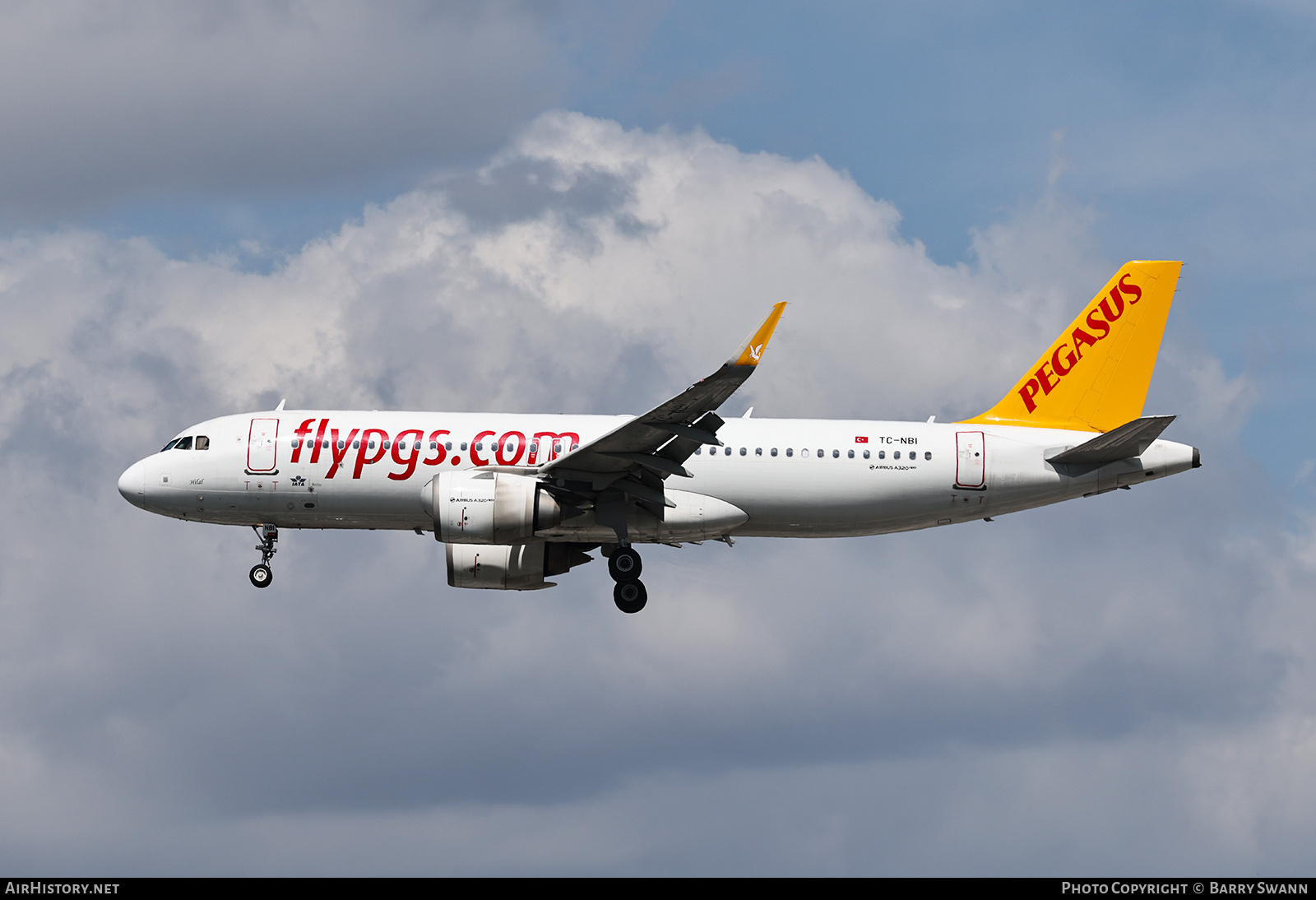 Aircraft Photo of TC-NBI | Airbus A320-251N | Pegasus Airlines | AirHistory.net #813307