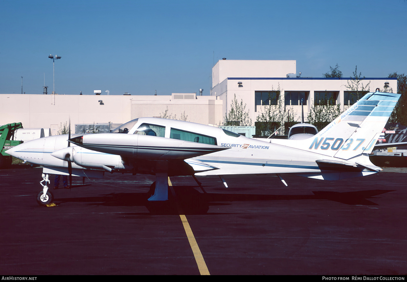 Aircraft Photo of N5037J | Cessna T310R | Security Aviation | AirHistory.net #813309