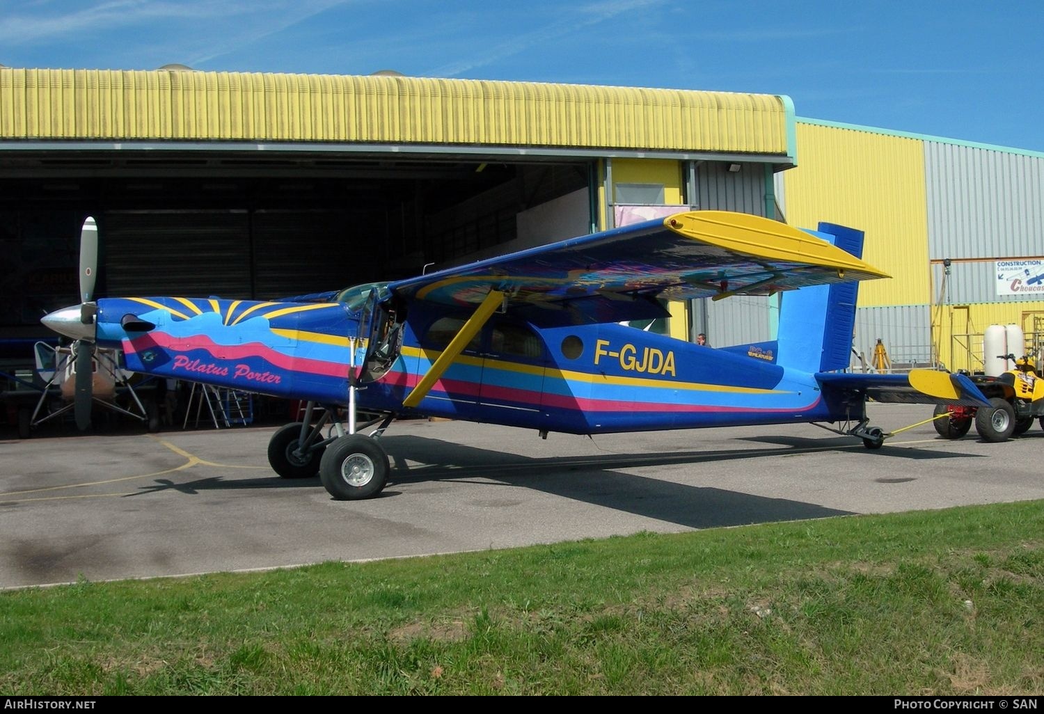 Aircraft Photo of F-GJDA | Pilatus PC-6/B2-H2 Turbo Porter | AirHistory.net #813313