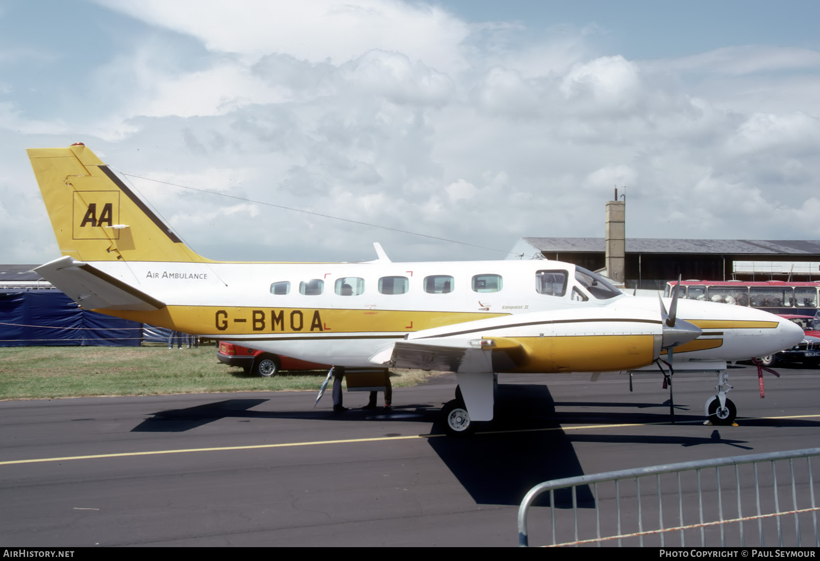 Aircraft Photo of G-BMOA | Cessna 441 Conquest II | Automobile Association - AA | AirHistory.net #813322